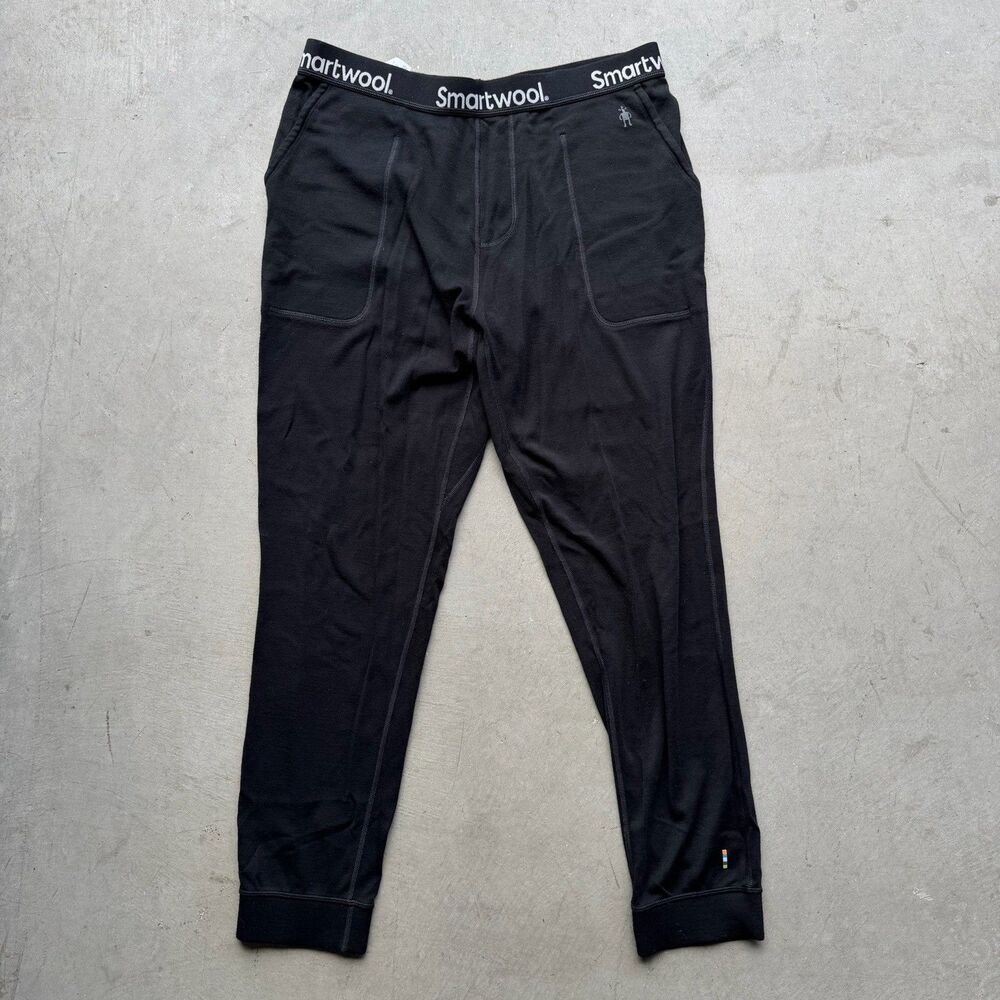 Smartwool Thermal Merino Joggers Unisex L Wool Base Layer Run Hike Leggings